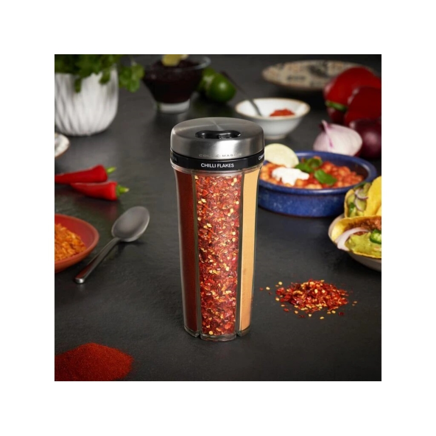 Cole&Mason - Dispensador de especiarias Saunderton Herb com recheio