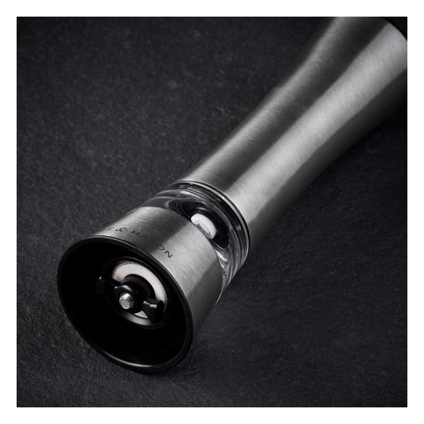 Cole&Mason - Elétrico salt or pepper grinder BURFORD 4xAAA 18 cm cromado mate