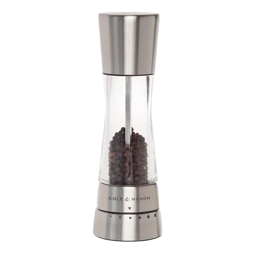 Cole&Mason - Moedor de pimenta DERWENT 19 cm cromado brilhante