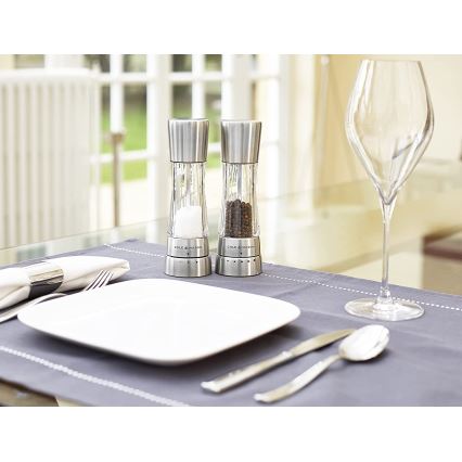 Cole&Mason - Moedor de pimenta DERWENT 19 cm cromado brilhante