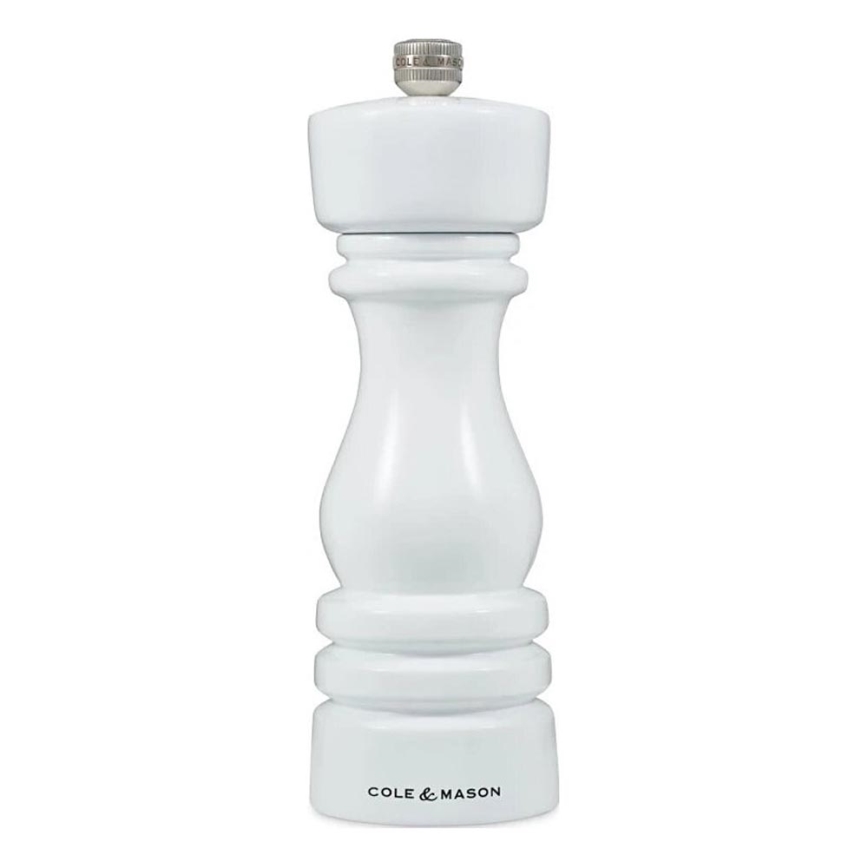 Cole&Mason - Moedor de pimenta LONDON 18 cm faia/branco