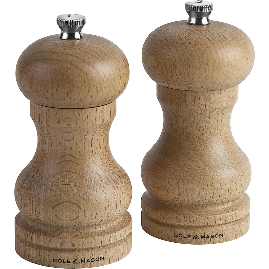 Cole&Mason - Moedor de sal grosso CAPSTAN BEECH faia 12 cm
