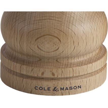 Cole&Mason - Moedor de sal grosso CAPSTAN BEECH faia 12 cm