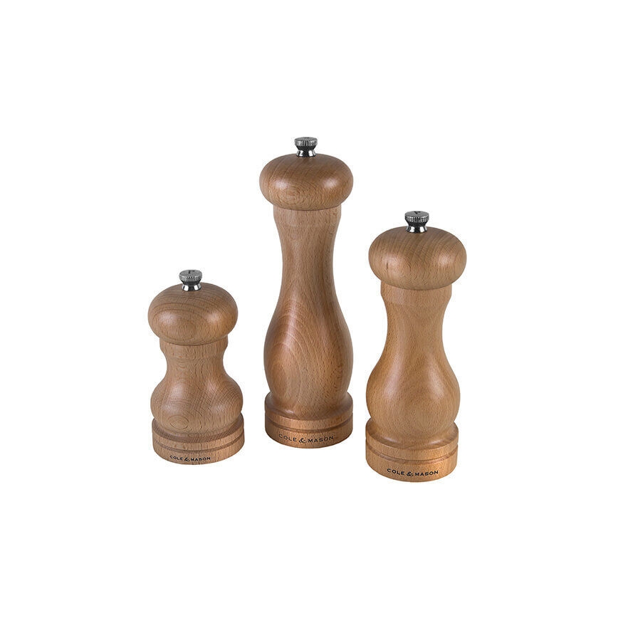 Cole&Mason - Moedor de sal grosso CAPSTAN BEECH faia 12 cm