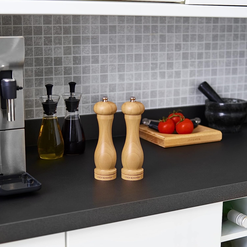 Cole&Mason - Moedor de sal grosso CAPSTAN BEECH faia 20 cm