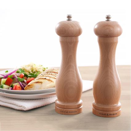 Cole&Mason - Moedor de sal grosso CAPSTAN BEECH faia 20 cm