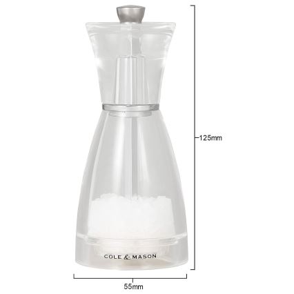 Cole&Mason - Moedor de sal grosso PINA 12,5 cm