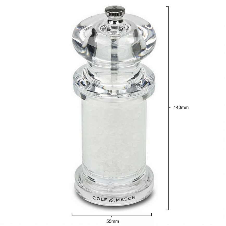 Cole&Mason - Moedor de sal grosso PRECISION MILLS 14 cm