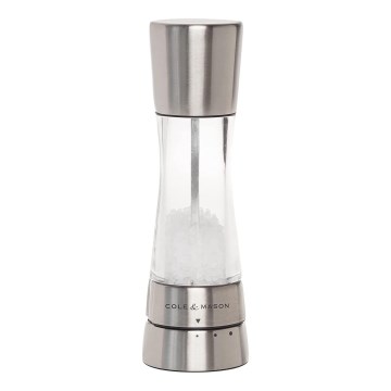 Cole&Mason - Moinho de sal DERWENT 19 cm cromo brilhante