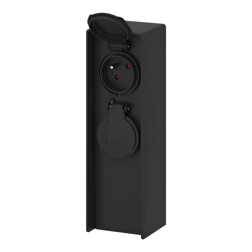Coluna exterior com tomada 2Z 230V IP44