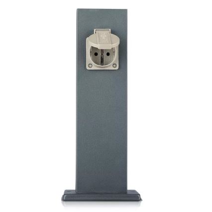 Coluna exterior com tomada SCHUKO 2Z 230V IP44