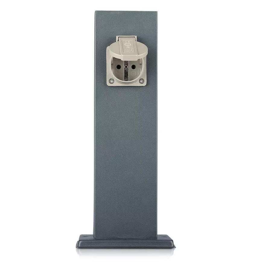 Coluna exterior com tomada SCHUKO 2Z 230V IP44