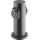 Coluna exterior com tomada 2Z 230V IP44 preto angular