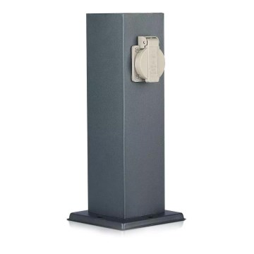 Coluna exterior com tomada SCHUKO 2Z 230V IP44
