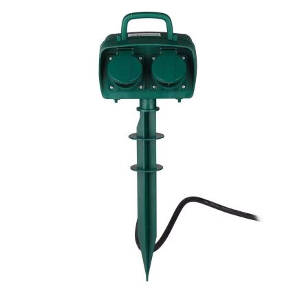 Coluna exterior com tomada SCHUKO 4Z 230V IP44