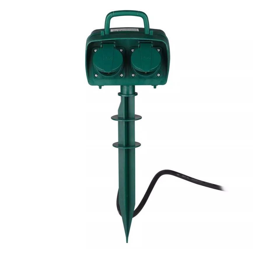 Coluna exterior com tomada SCHUKO 4Z 230V IP44