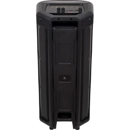 Coluna LED RGB com microfone 600W/2400 mAh + comando