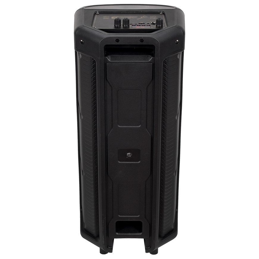 Coluna LED RGB com microfone 600W/2400 mAh + comando