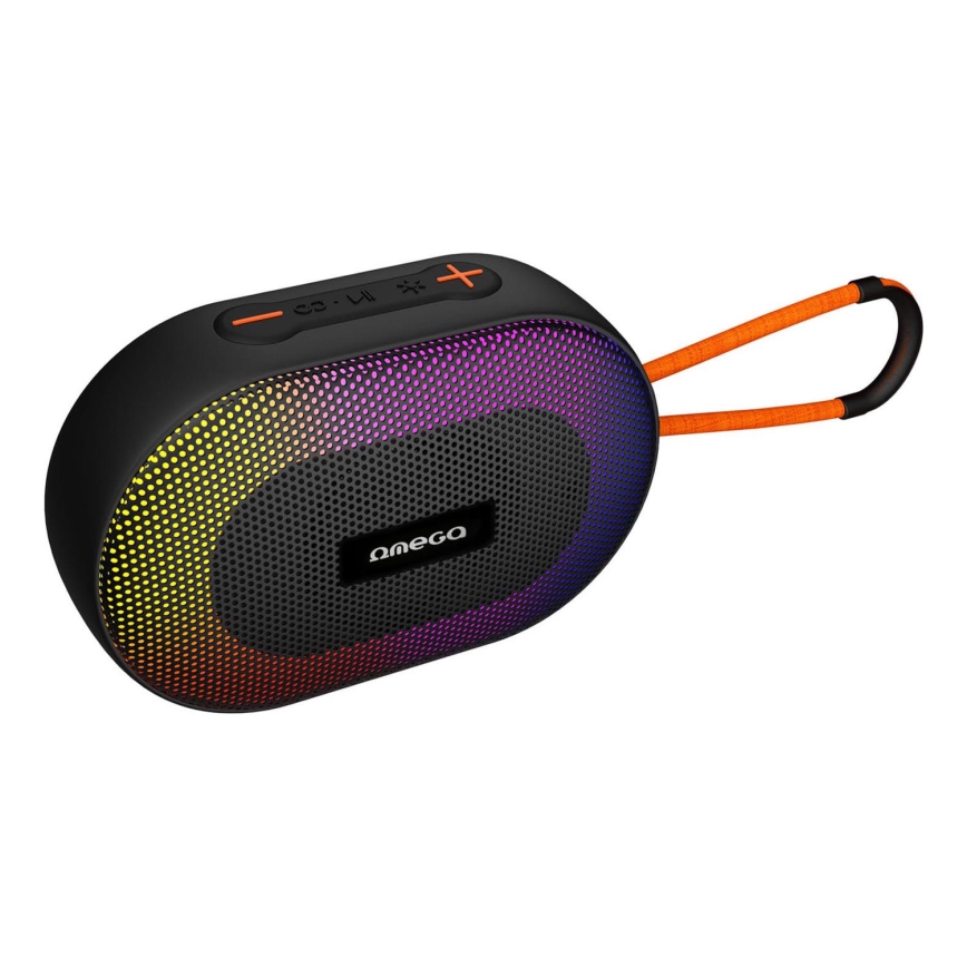 Coluna recarregável  LED RGB 5W/1200mAh