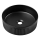 COMAD BEYOND 2 BLACK ( E-6565 ) - Lavatório de bancada BEYOND diâmetro 36 cm cerâmica/mate preto