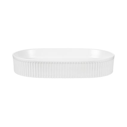 COMAD BEYOND 3 Branco ( E-6531 ) - Lavatório de bancada BEYOND 56x36 cm cerâmica/branco brilhante