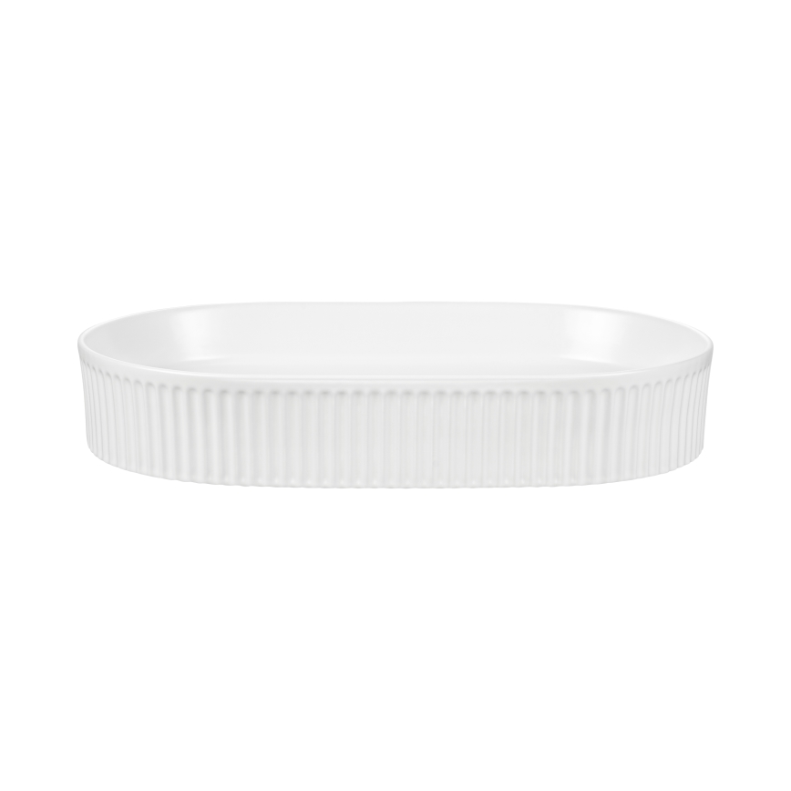COMAD BEYOND 3 Branco ( E-6531 ) - Lavatório de bancada BEYOND 56x36 cm cerâmica/branco brilhante