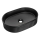 COMAD BEYOND 5 BLACK ( E-6564 ) - Lavatório de bancada BEYOND 48x32,5 cm cerâmica/mate preto
