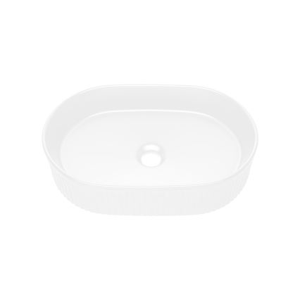 COMAD BEYOND 5 Branco ( E-6564 ) - Lavatório de bancada BEYOND 48x32,5 cm cerâmica/branco mate