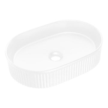 COMAD BEYOND 5 Branco ( E-6564 ) - Lavatório de bancada BEYOND 48x32,5 cm cerâmica/branco mate