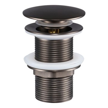 COMAD CLICK-CLACK T201GG-3 - Válvula de drenagem CLICK-CLACK diâmetro 7 cm cinzento
