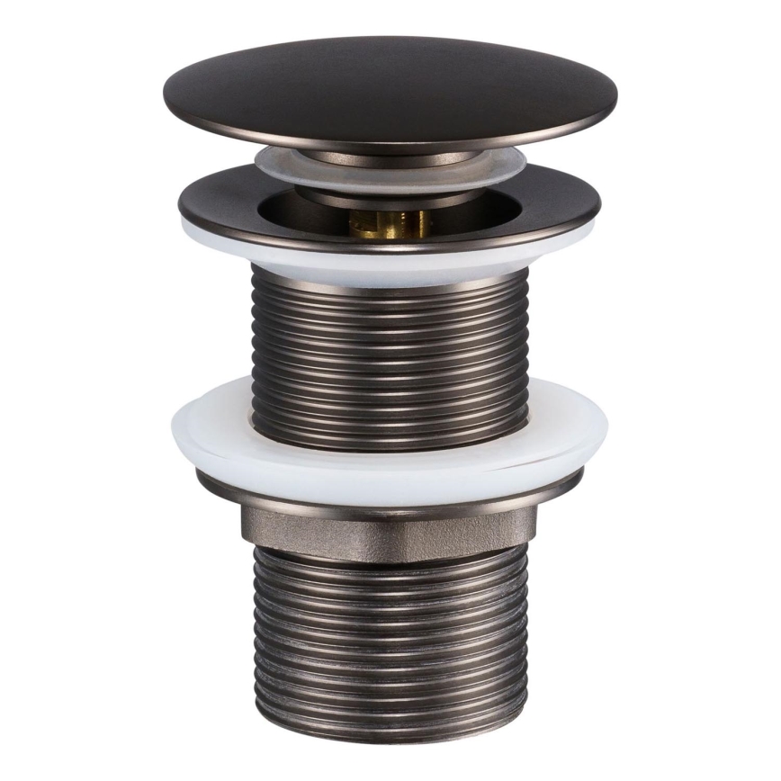 COMAD CLICK-CLACK T201GG-3 - Válvula de drenagem CLICK-CLACK diâmetro 7 cm cinzento