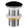COMAD CLICK-CLACK T201M-B2-3 - Válvula CLICK-CLACK para lavatório, diâmetro 7 cm, preto mate