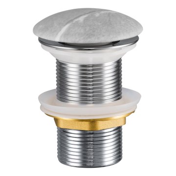 COMAD CLICK-CLACK T201M-H1-3 - Válvula de drenagem CLICK-CLACK diâmetro 7 cm mate cinzento