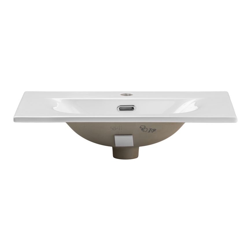 COMAD SKY 3 60CM ( E-8099-3-60 ) - Lavatório embutido SKY 61x40 cm cerâmica/branco brilhante
