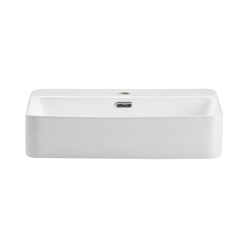 COMAD TRUST 2 Branco ( E-6282 ) - Lavatório de bancada TRUST 55x38 cm cerâmica/branco brilhante