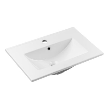 COMAD UM-2060RB DANCE 60-DP - Lavatório embutido DANCE 62x40 cm cerâmica/branco mate