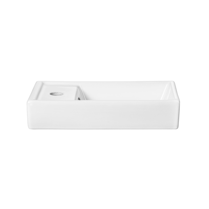 COMAD UM-VEDEA 40 - Lavatório de bancada VEDEA 40x22 cm cerâmica/branco brilhante