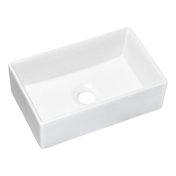 COMAD UN-GAJA35-SW 78570A(35) - Lavatório de bancada GAJA 35x22 cm cerâmica/branco brilhante
