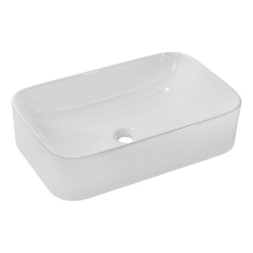 COMAD UN-KATI60-SW 7857B(60) - Lavatório de bancada KATI 61x38 cm cerâmica/branco brilhante
