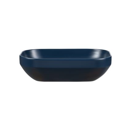 COMAD UN-NELI-MNB - Lavatório de bancada NELI 50,4x35,2 cm cerâmica/mate navy azul