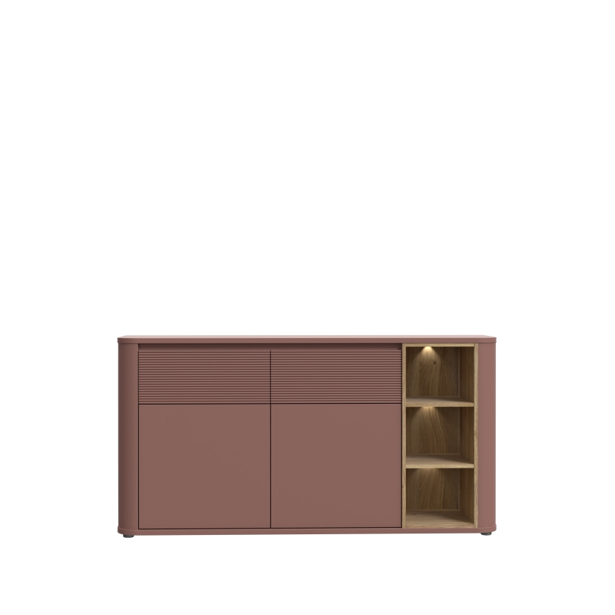 Cômoda INAR castanha/carvalho
