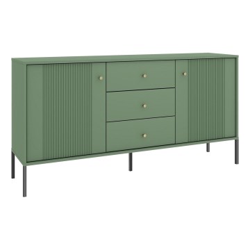 Cômoda LUE verde/preta