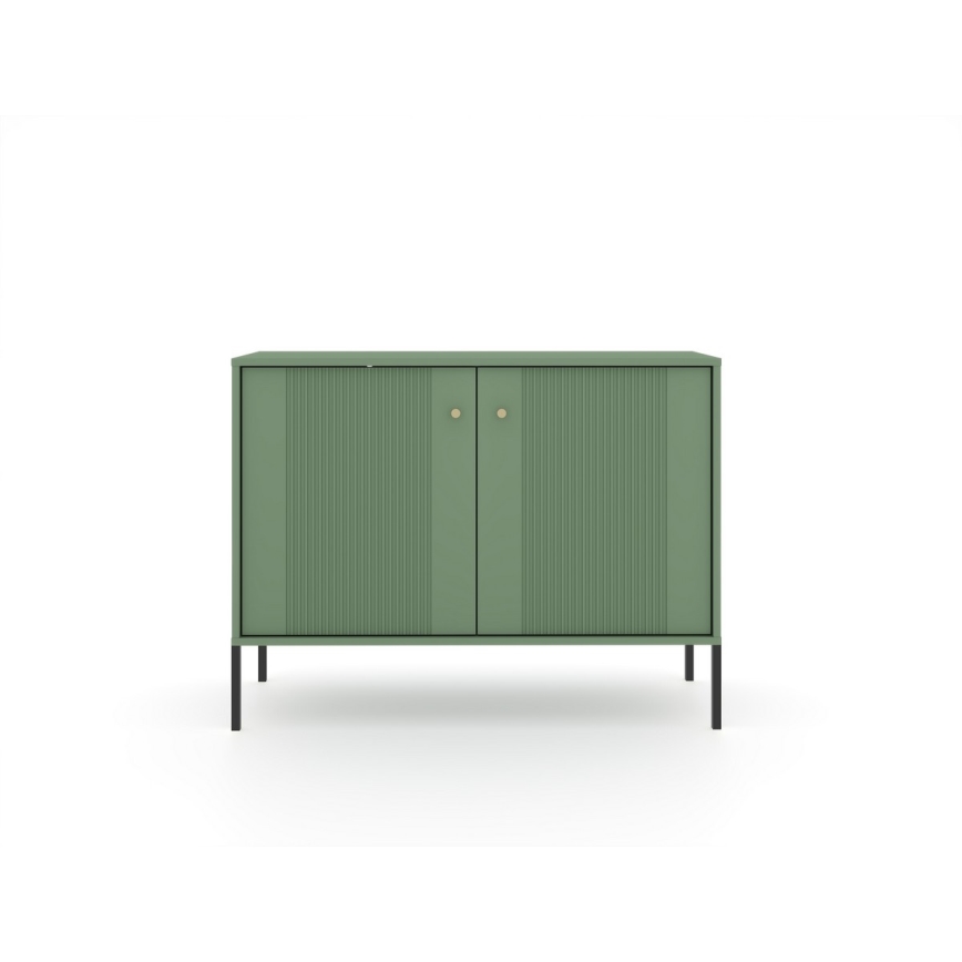 Cômoda LUE verde/preta