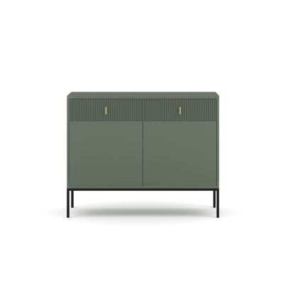 Cômoda SUE verde/preta