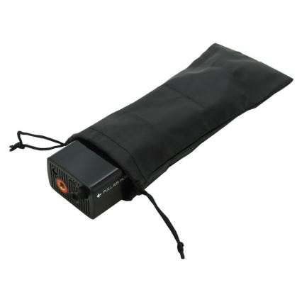 Compressor de bolso digital 4000 mAh 5V preto
