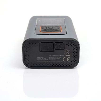 Compressor de bolso digital LED  3em1 4000 mAh 5W preto