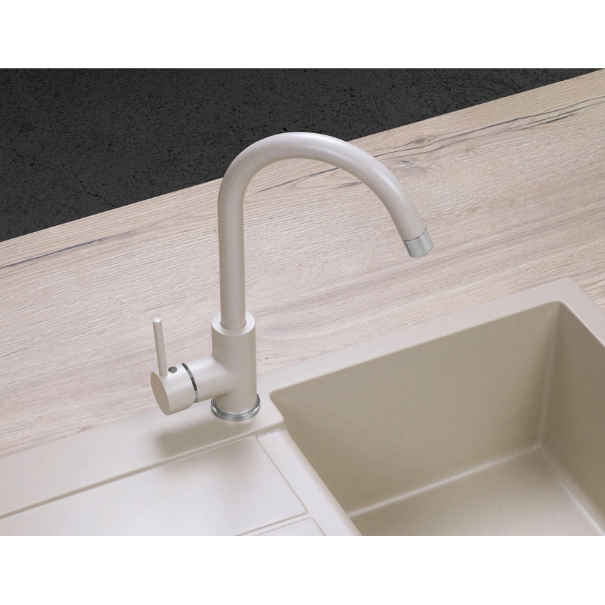 Concept BDG3334BE - Torneira de cozinha 33,5 cm, granito/bege
