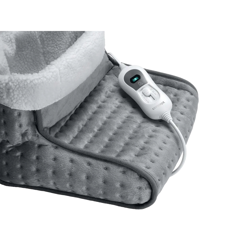 Concept BV1020 - Bota aquecida eléctrica 100W/230V 30x30 cm cinzento/branco