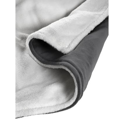 Concept DV7420 - Cobertor elétrico 160W/230V 180x130 cm cinzento/branco