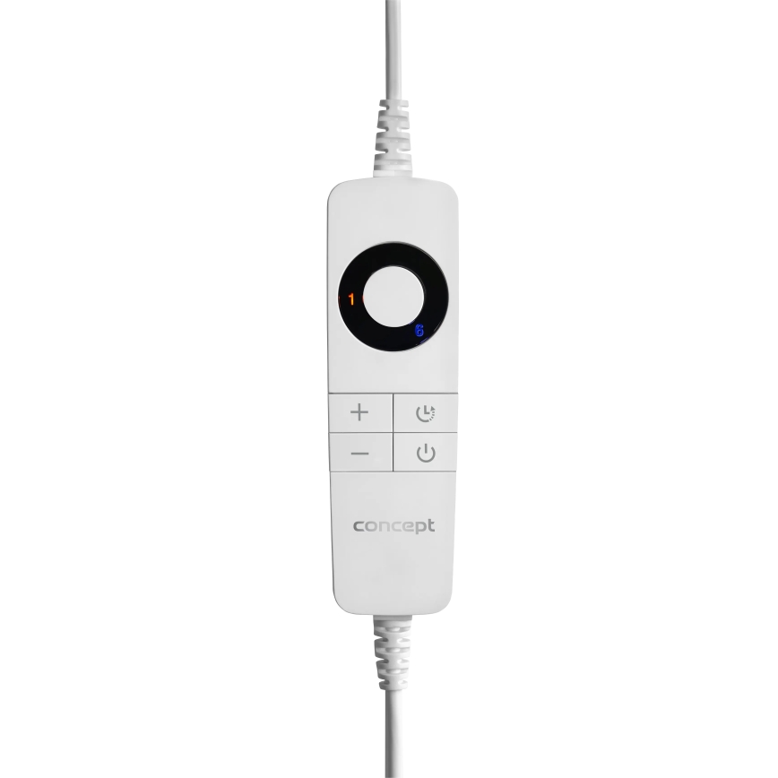 Concept DV7430 - Tapete térmico elétrico 100W/230V 150x80 cm cinzento